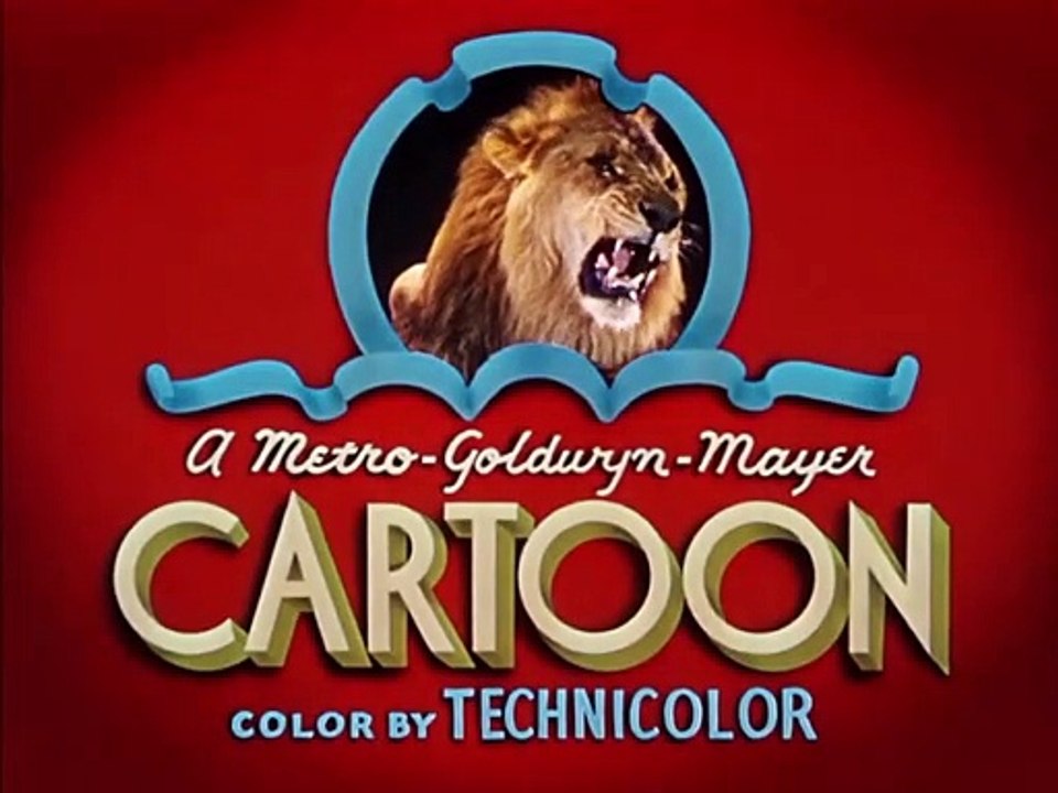 Tom and Jerry - Seen' Red, White 'N' Blue (1953) - Titles Card (Golden Collection Print) WW2 Cartoons