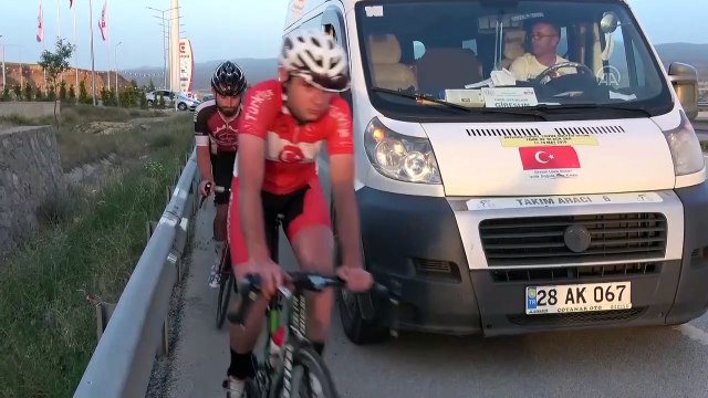Giresunlu sporcular yaklaşık 700 kilometre pedal çevirecek - KIRIKKALE