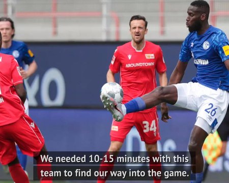 A draw reflects Schalke's intense fight with Union Berlin - Wagner