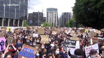 Thousands participate in Black Lives Matter march in London