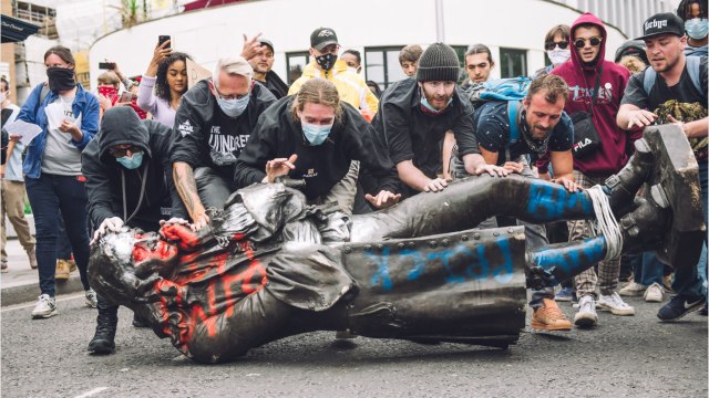 Black Lives Matter Protesters Toppled Slave Trader Statue