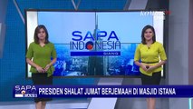 Presiden Joko Widodo Laksanakan Shalat Jumat di Masjid Istana