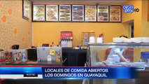 Locales de comida permanecen abiertos los domingos para incrementar sus ventas