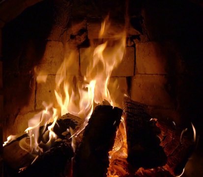 Calm Relaxed Instrumental Music, Soft, and Impact Fire Sound Effect.Beautiful meditation Music