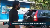 Pantai Anyer Dibuka, Wisatawan Tak Patuh Protokol Kesehatan