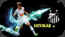 Neymar Jr-Crazy Dribbling Skills-Assists e Goals - Santos