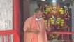 Video: CM Yogi offers prayers at Gorakhnath Temple