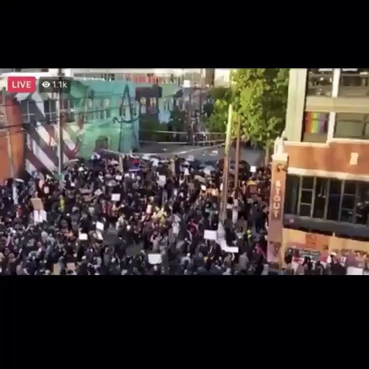George Floyd protestoları: Seattle'da bir arabadan eylemcilere ateş açıldı