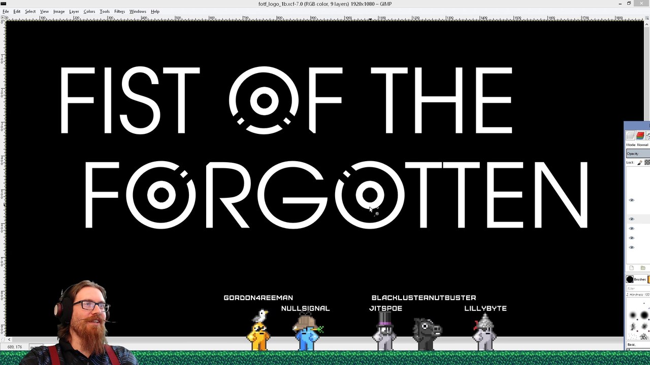 Fist of the Forgotten Gamedev Highlights 7 - Name and Logo Reveal, Table Bot Rigging, and Delicious Bits.