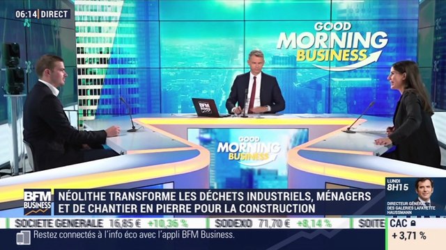 La pépite : Néolithe transforme les déchets industriels, ménagers et de chantier en pierre pour la construction par Lorraine Goumot - 08/06