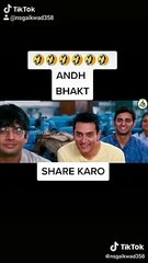 Andh bhakt/3 Idiots/tiktok vidio
