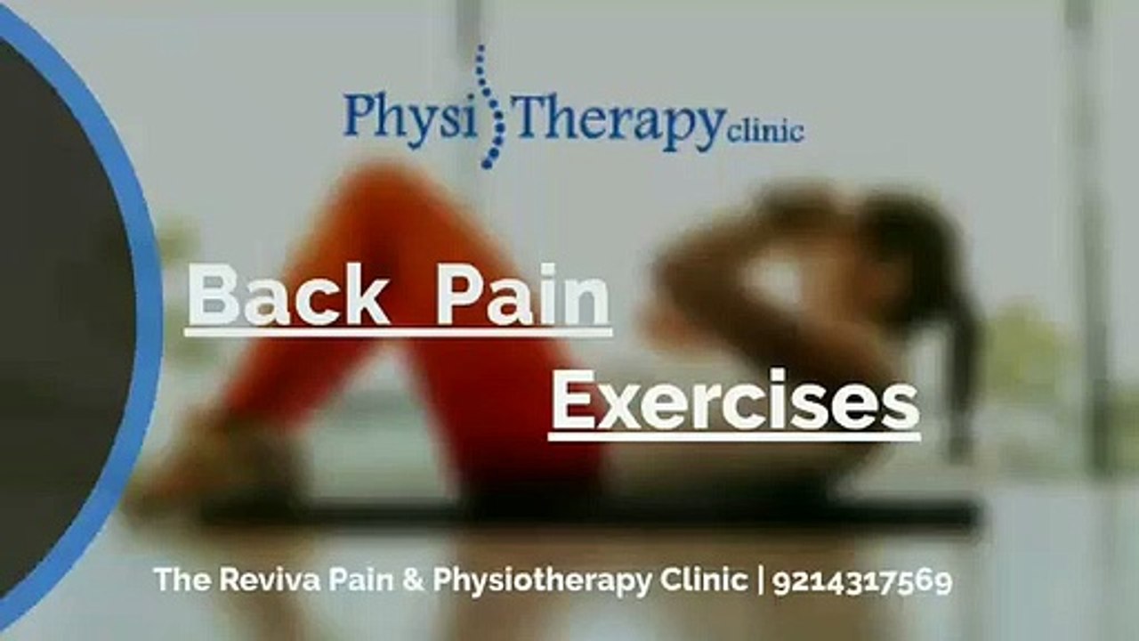 Back Pain Exercises by Reviva Physio Therapy
