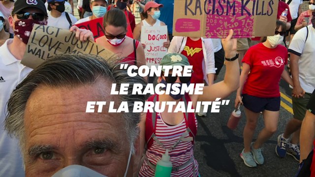 Même le républicain Mitt Romney a manifesté devant la Maison Blanche