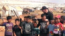 İçişleri Bakanı Süleyman Soylu, İdlib'deki briket evleri inceledi