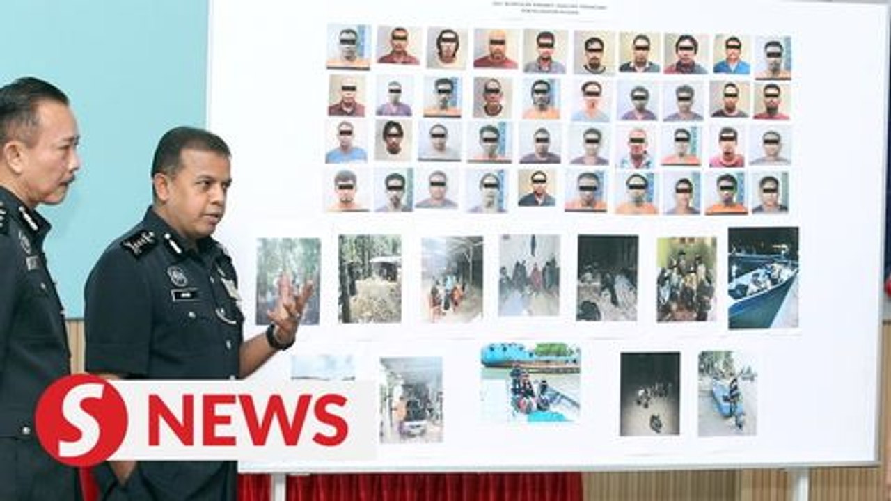 Johor cops smash human-trafficking syndicate with arrests of 40 people