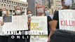 Boston: protesters gather against racism outside City Hall