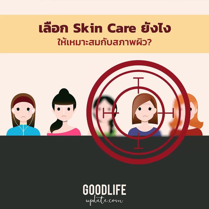 เลือก Skin Care ยังไงให้เหมาะสมกับสภาพผิว?
