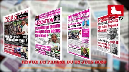 REVUE DE PRESSE CAMEROUNAISE DU 08 JUIN 2020