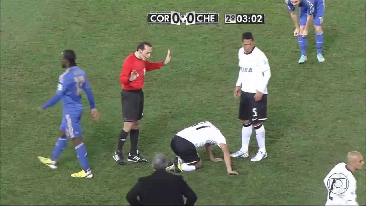 FINAL MUNDIAL DE CLUBES-CORINTHIANS X CHELSEA-SEGUNDO TEMPO