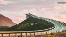 Iconic Bridge in Norway Looks Like it Leads to Nowhere