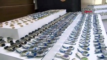 İstanbul'da replika saat operasyonu