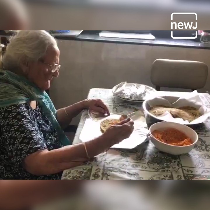 This 99 Year-Old Dadi Preparing Food For Migran...