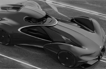 La Bugatti Speedster 111 a comme un air de Batmobile !