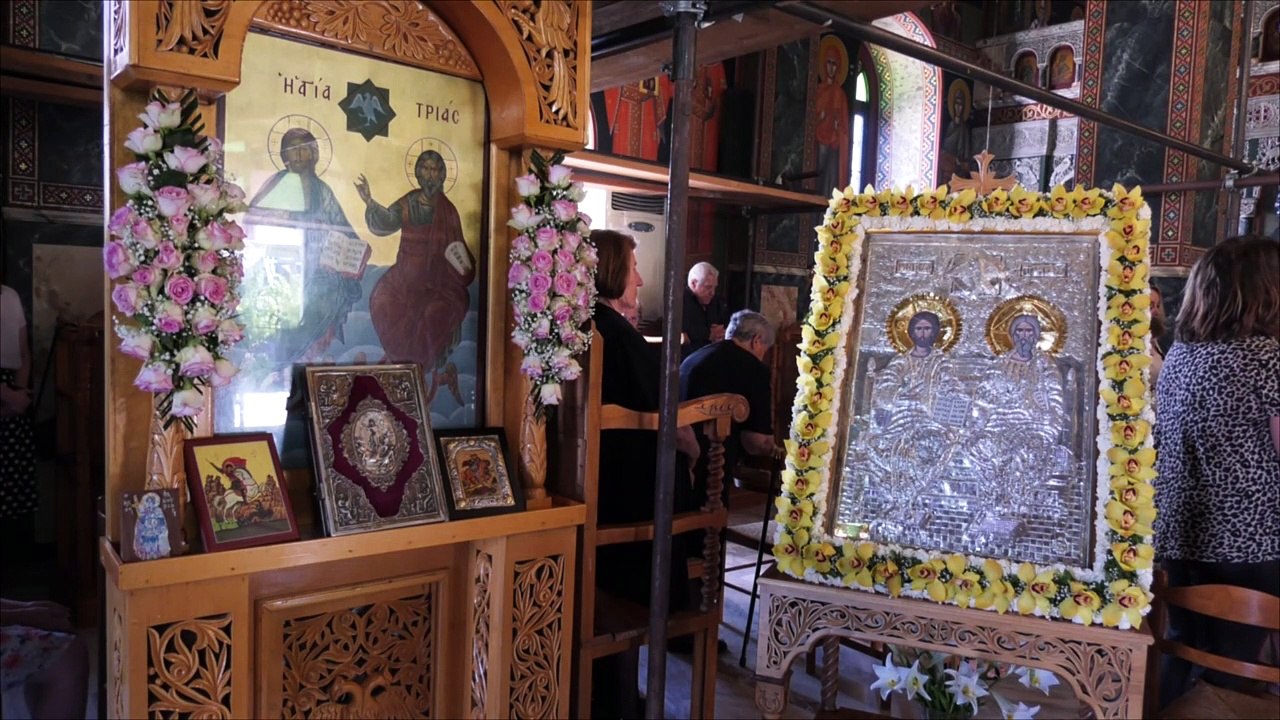 Στο Κόκκινο Ορχομενού ο Μητροπολίτης Θ και Λ γι...