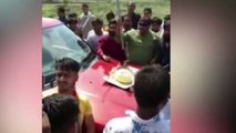 Watch: Former MLA Guddu Pandit flouts social distancing norms, celebrates birthday on highway