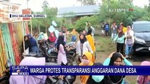Warga Protes Kepala Desa Diduga Tidak Transparan Dalam Penggunaan Dana Desa