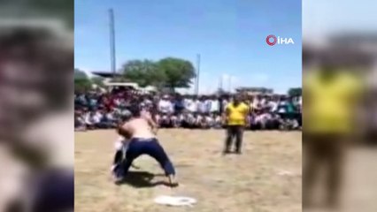 Asırlık kamçı şenliğinde korona 'cirit attı'