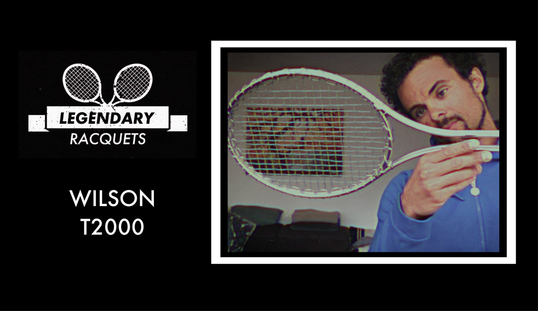 RAQUETTE DE TENNIS EN BOIS VINTAGE WILSON « JIMMY CONNORS