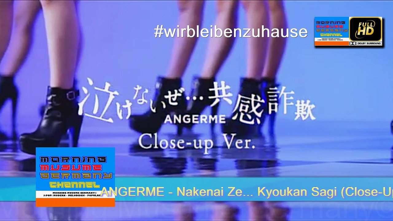 ANGERME - Nakenai Ze... Kyoukan Sagi (Close-Up Ver.) FullHD