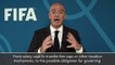 Infantino says FIFA will discuss salary and transfer caps due to pandemic