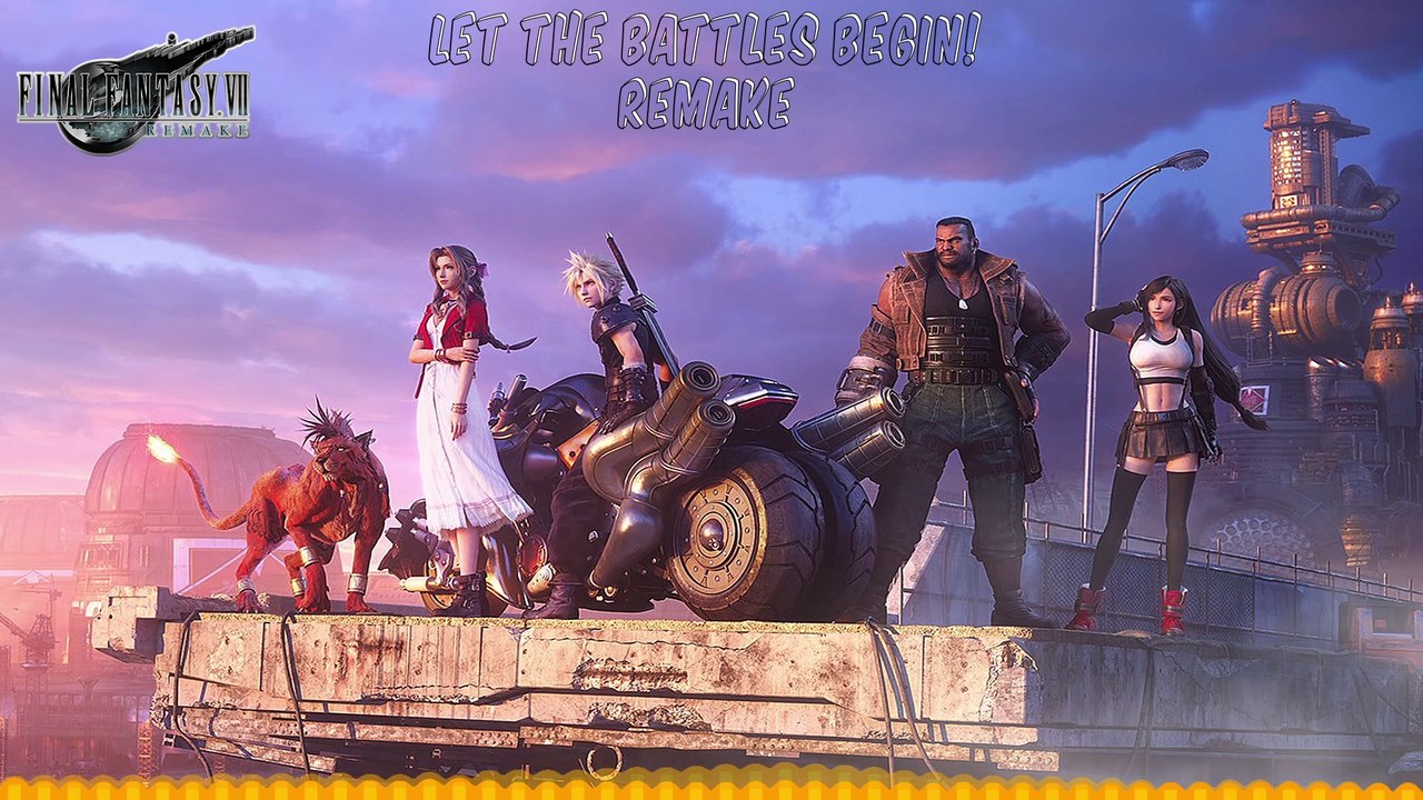 Final Fantasy VII Remake OST - Let the Battles Begin! REMAKE