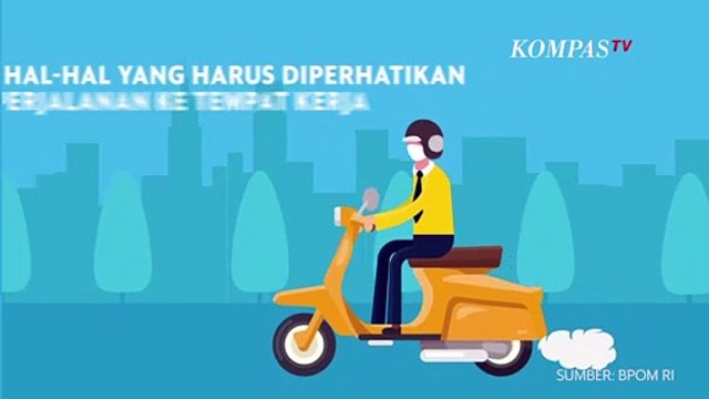 [INFOGRAFIS] Panduan Berangkat Bekerja di Masa New Normal
