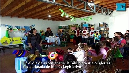 Biblioteca Alejo Iglesias fue declarada de Interés Legislativo