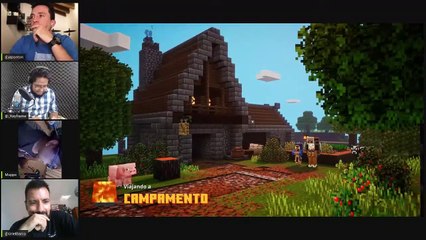 Jugando CO-OP Minecraft Dungeons