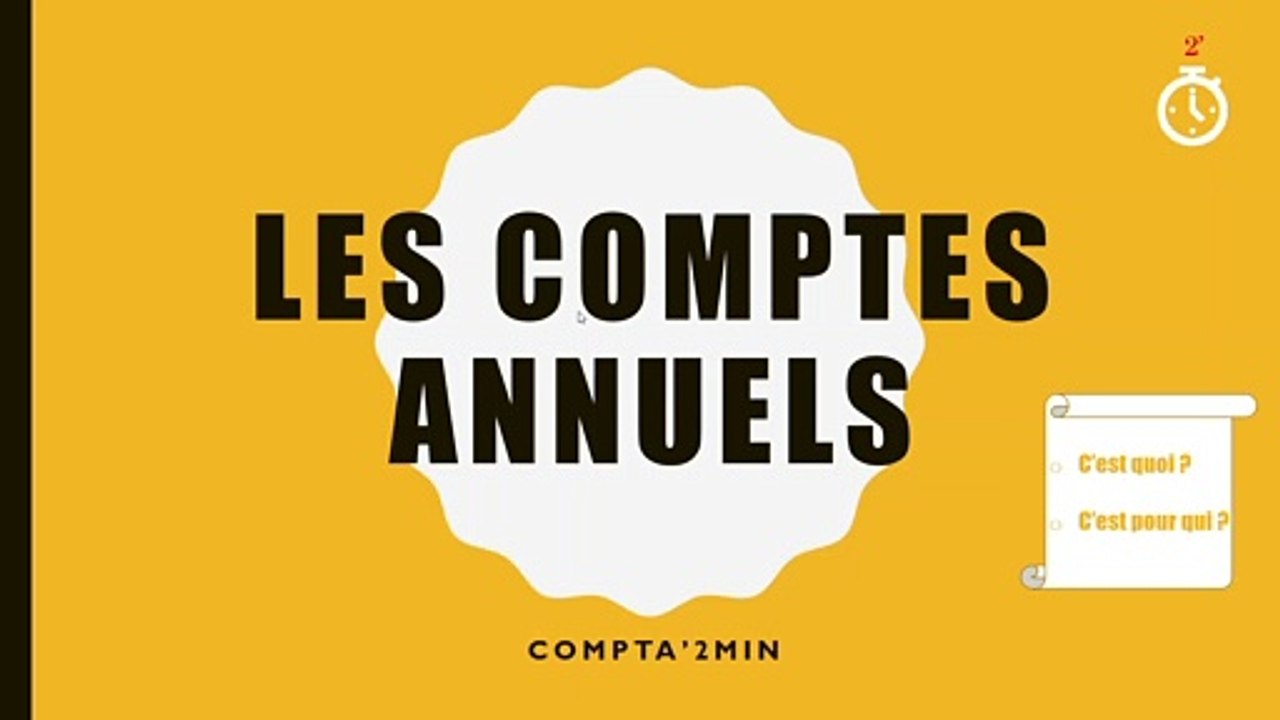 Comptes annuels