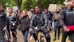 Anthony Joshua says ‘racism is a virus’ in impassioned speech at BLM demo in Watford