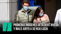 Las primeras imágenes de Albert Rivera y Malú junto a su hija Lucía