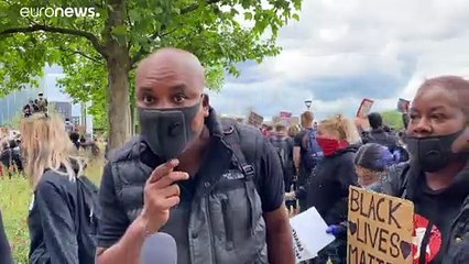 Ações de protesto contra o racismo no Reino Unido