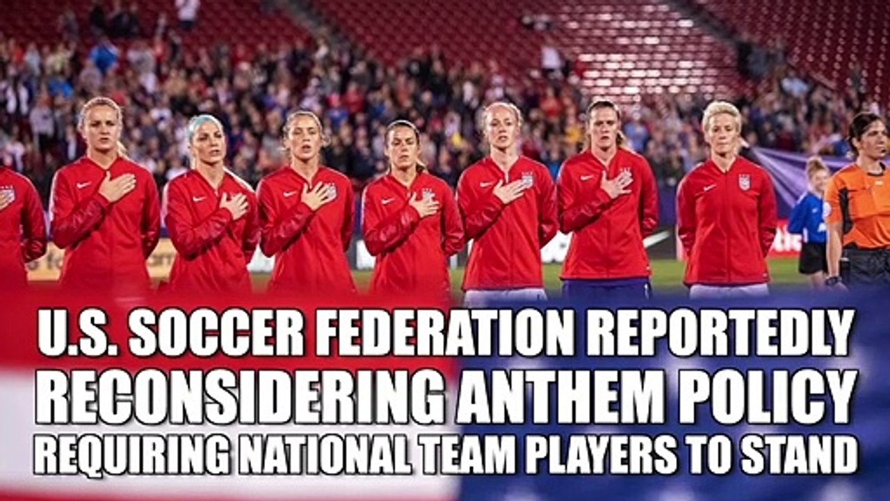 Report: U.S. Soccer considering repealing ban on kneeling during national anthem