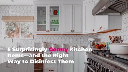 5 Surprisingly Germy Kitchen Items—and the Right Way to Disinfect Them