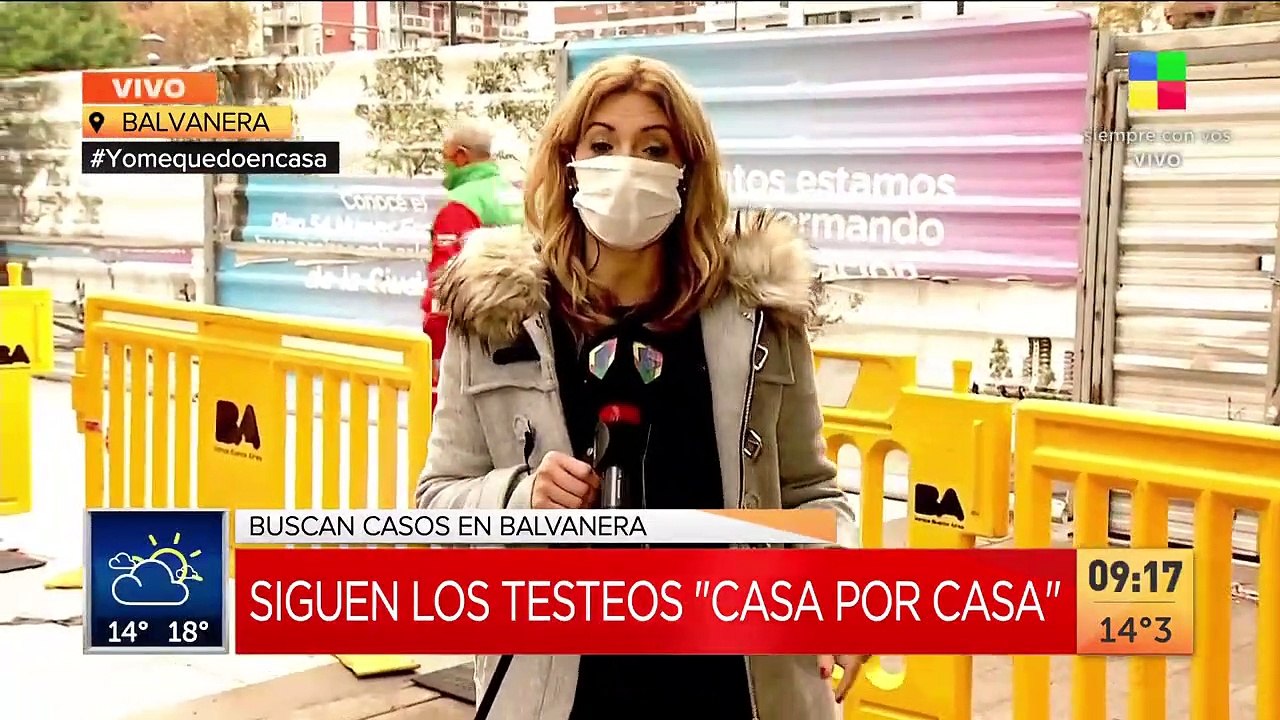 Siguen los testeos "casa por casa" en CABA | Se buscan casos positivos en Balvanera