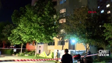 Kocasını bıçakladı, çocuğunu 11. kattan sarkıttı  | Video