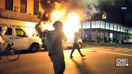ABD'de dükkanı yağmalanan Türk yaşadıklarını CNN TÜRK'e anlattı | Video