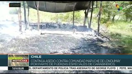Chile: denuncia pueblo mapuche asedio de carabineros en su contra