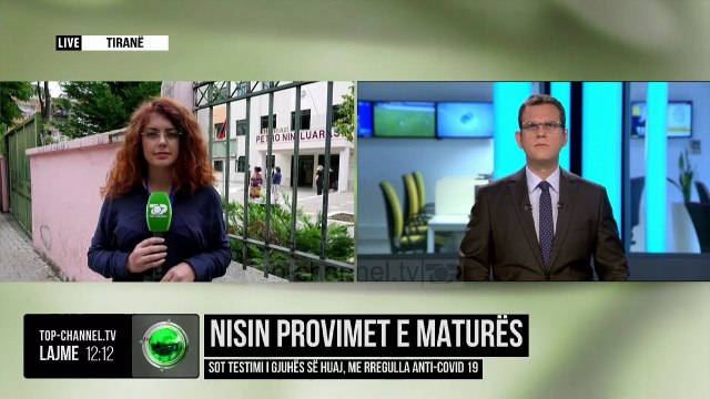 Nisin provimet e maturës/ Sot testimi i gjuhës së huaj , me rregulla anti-covid 19