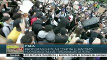 Rechazan en Milán la violencia sistémica racial